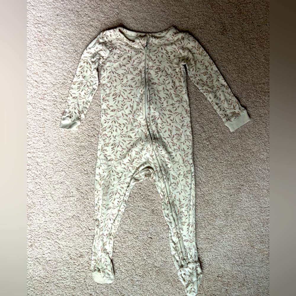 Colored organics onesie